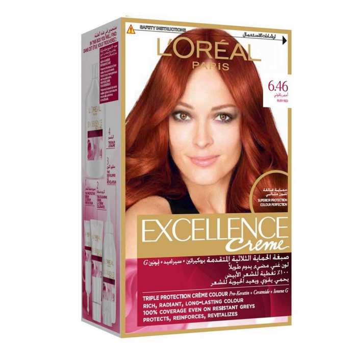Coloration cheveux 6.46 Ruby Red