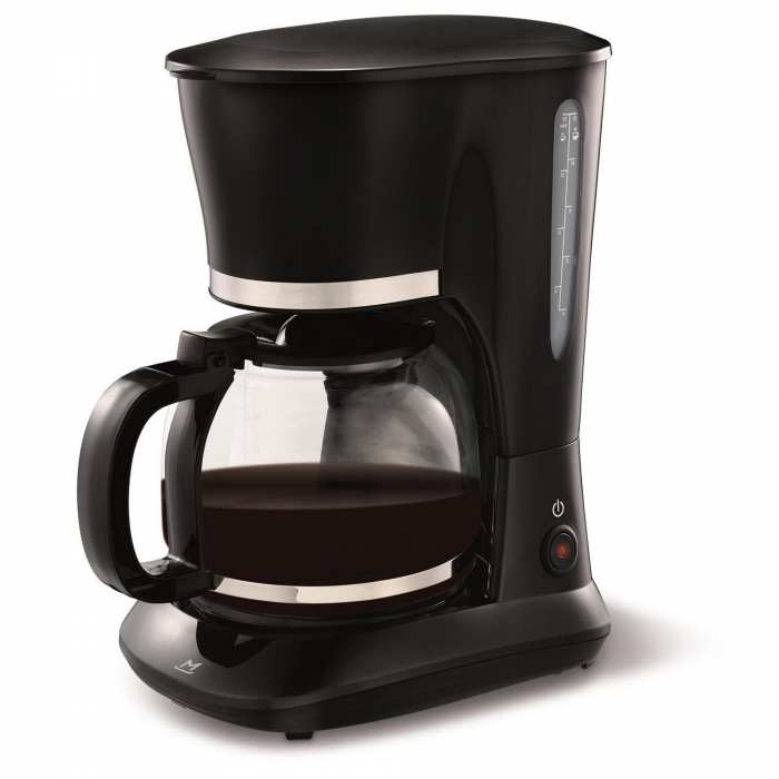 machine à café électrique noire 15 tasses avec verseuse 