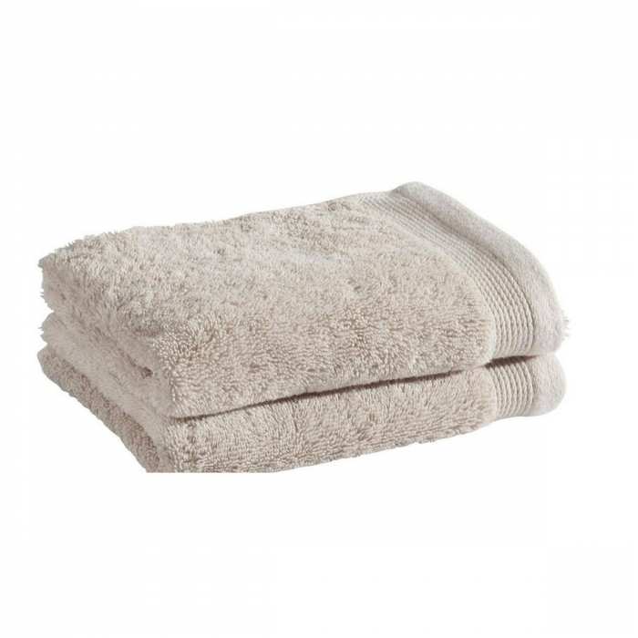 Serviette de bain sable en coton