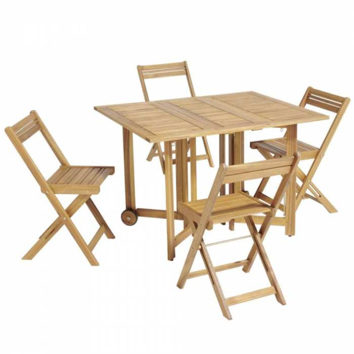 Ensemble de table + 4 chaises