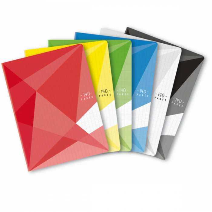 Cahier agrafe 24 x 32 140 pages - 90g