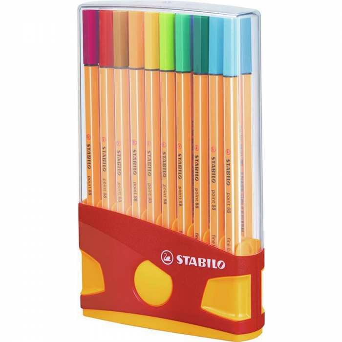 Stylos feutre point 88 assortis ColorParade