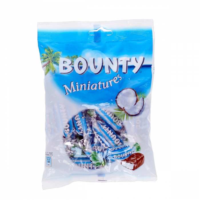 Chocolat Bounty miniatures