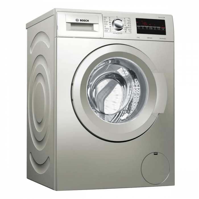 Machine à laver BOSCH série 4 front 8Kg 1200 tours argent inox