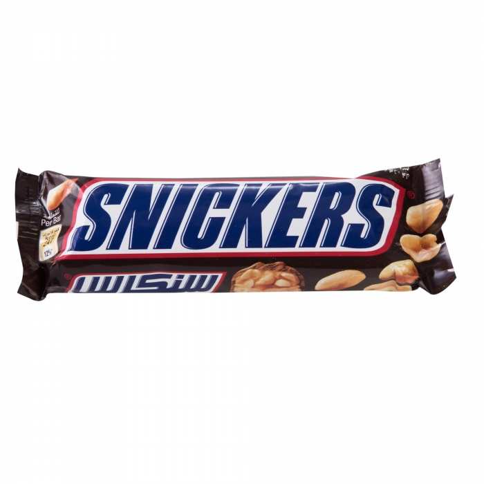 Chocolat barres snickers