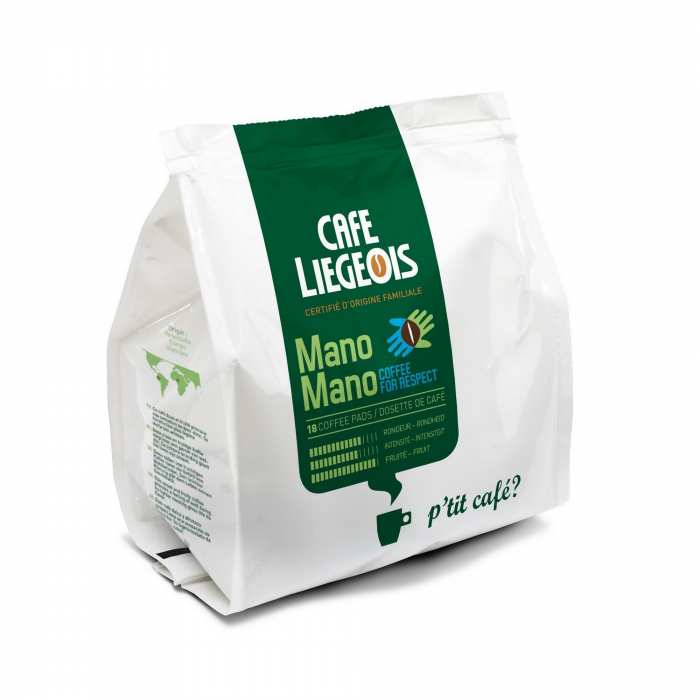Dosettes souples de café bio Mano