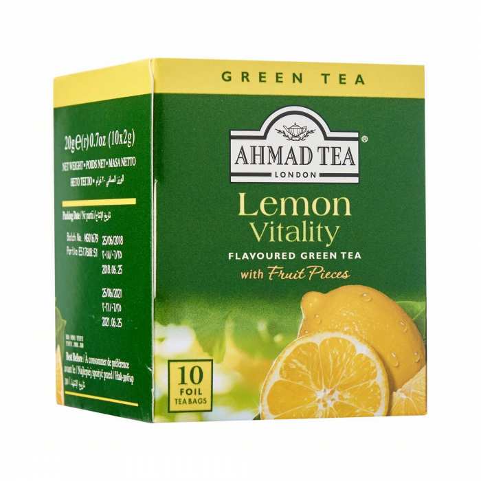 Thé infusion au citron vitality