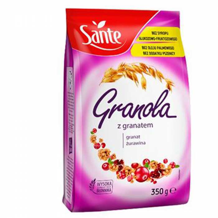 Céréales granola grenade