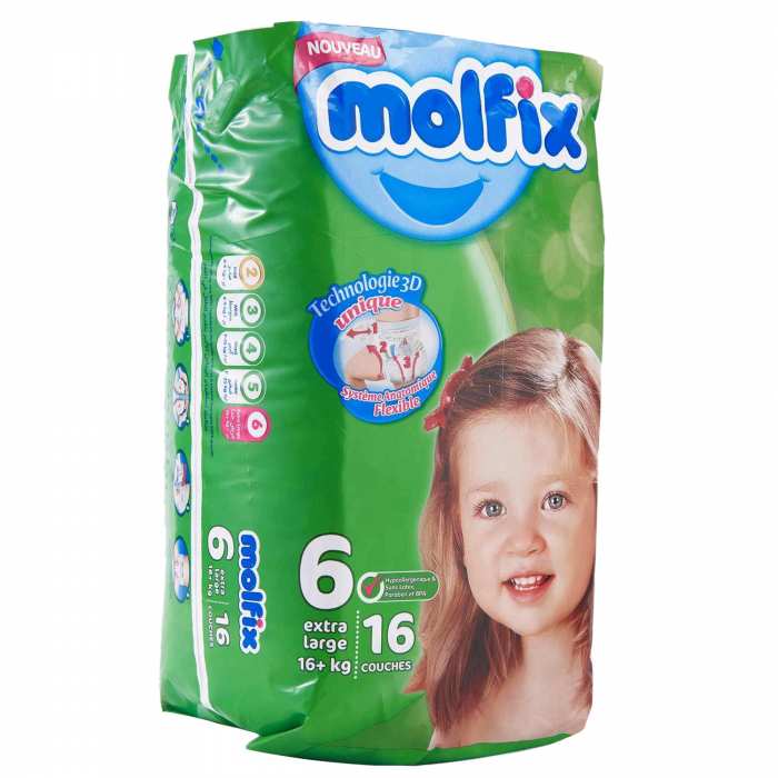 Couches bébé confort parfumée MOLFIX