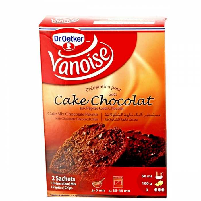 Préparation de cake Vanoise chocolat
