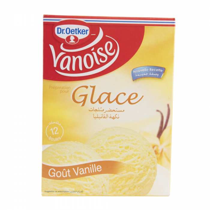 Préparation de glace Vanoise mix vanille