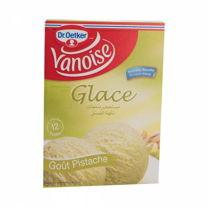 Préparation de glace Vanoise mix pistache