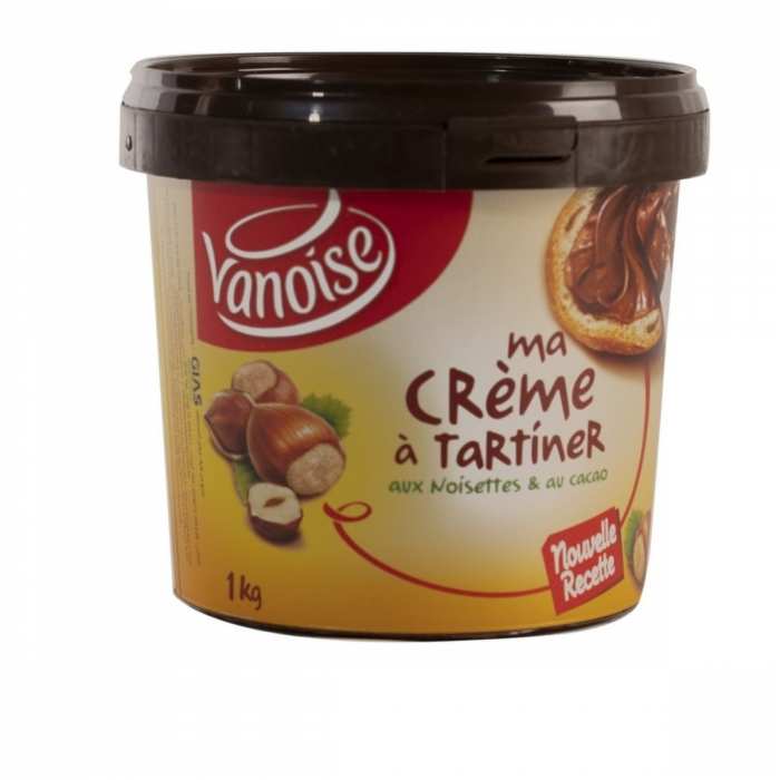Crème à tartiner noisettes cacao