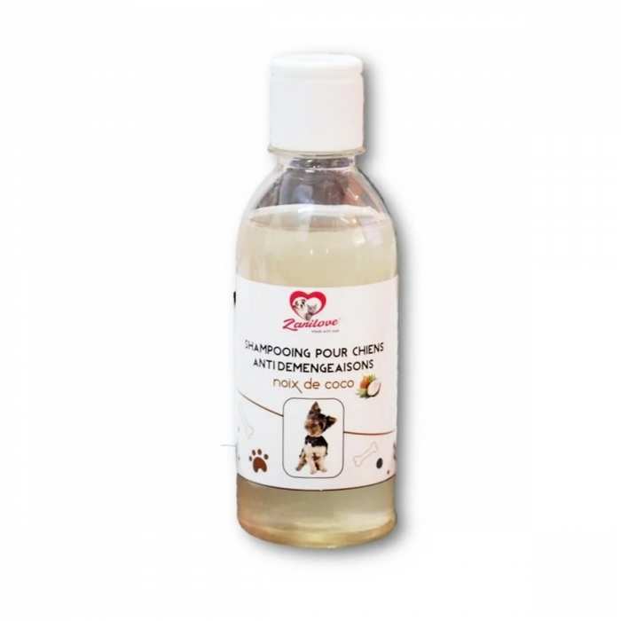 Shampooing pour chiens anti-démangeaisons noix de coco