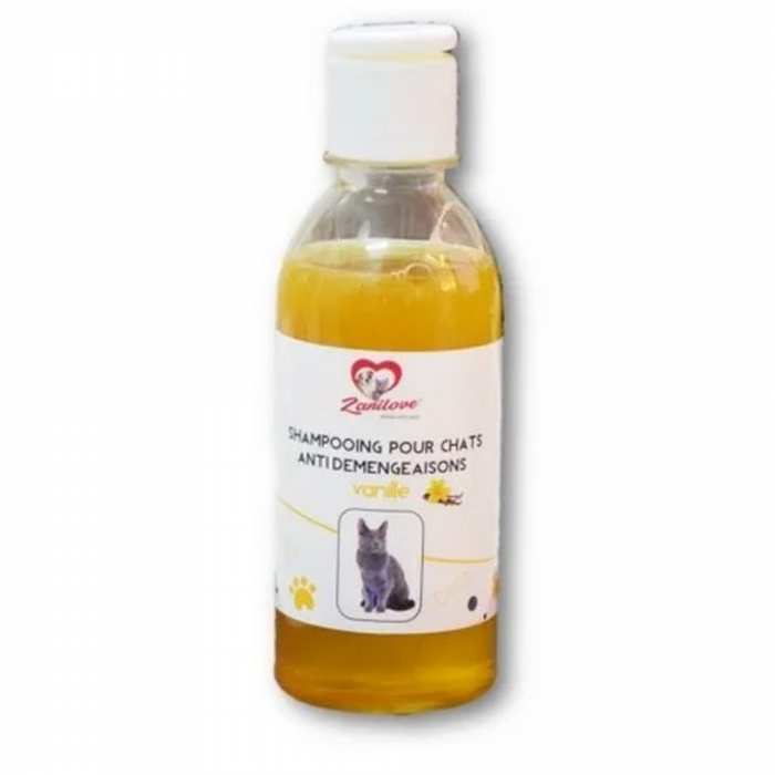 Shampooing vanille pour chat