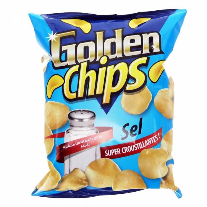 Pommes chips sel