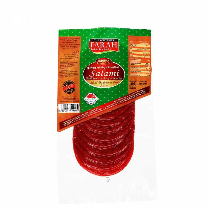 Salami pur de bœuf traditionnel