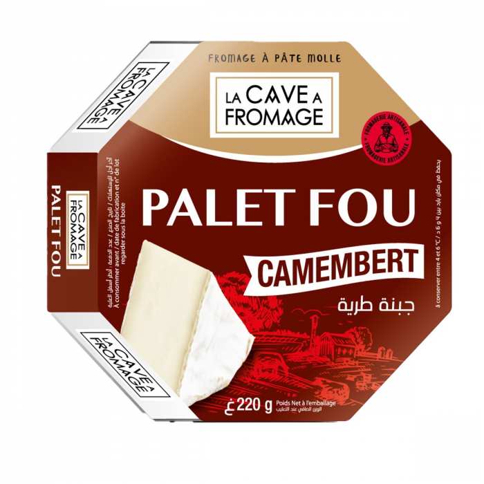 Fromage camembert Palet Fou