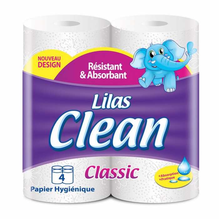 Papier hygiénique 2 plis Classic Clean