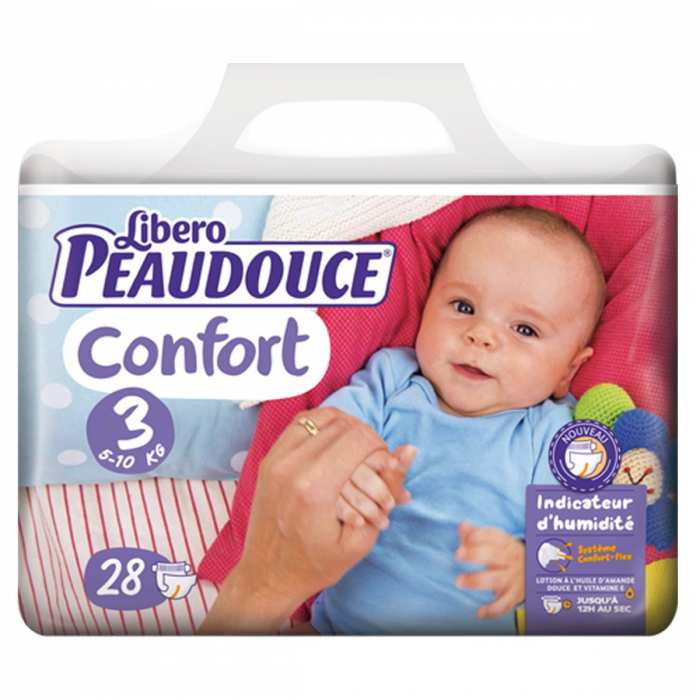 Couches bébé confort PEAUDOUCE
