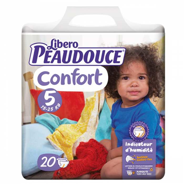 Couches bébé Libero confort Flex PEAUDOUCE