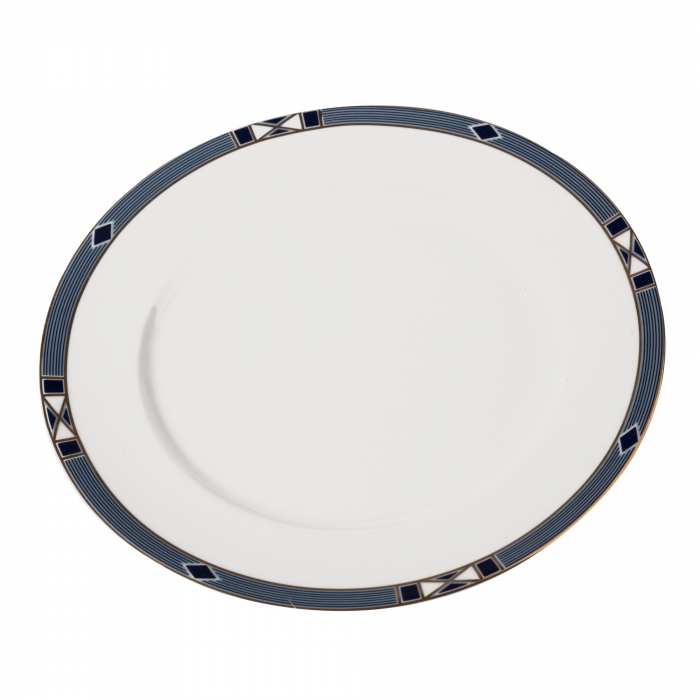 Assiette plate Valancy or diamètre 25cm