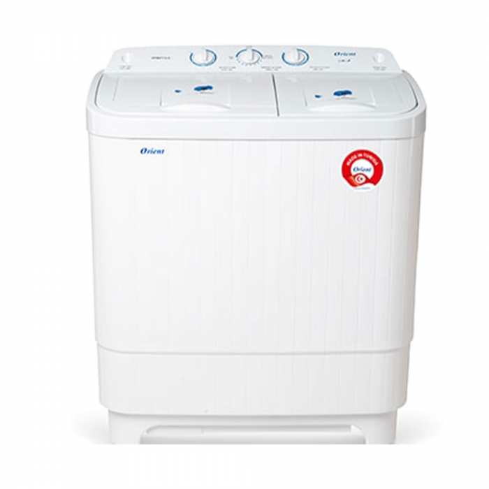 Machine à laver semi automatique 12Kg blanc