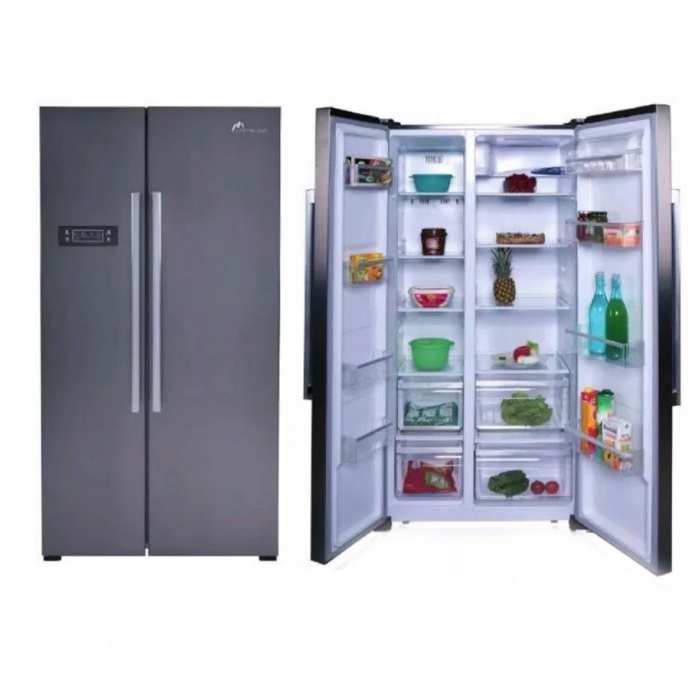 Réfrigérateur MONTBLANC side by side 520L inox