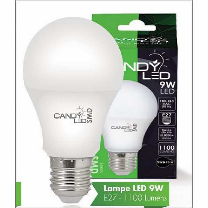 Lampe led 9W blanche