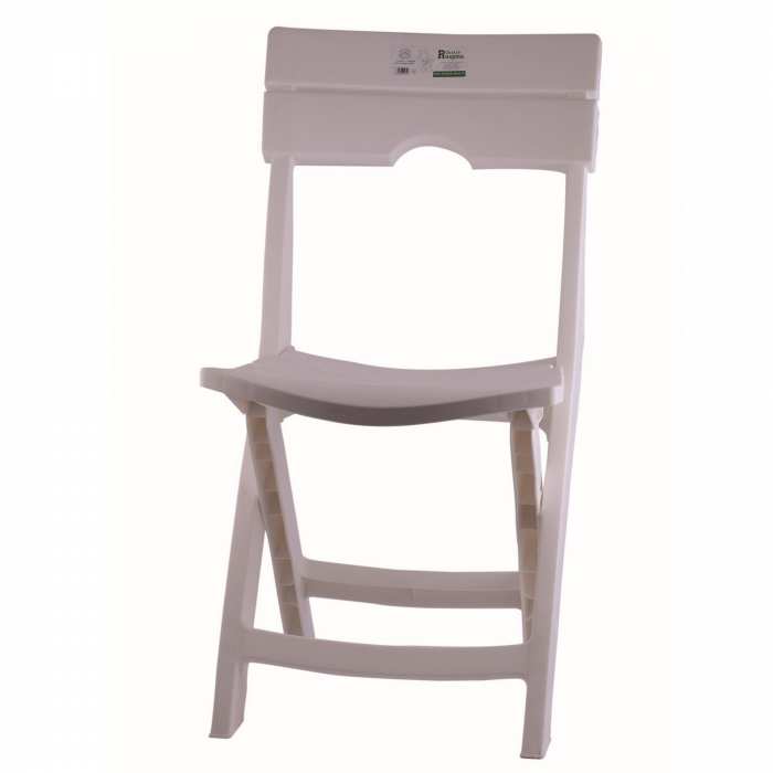 Chaise pliable blanc Ruspina