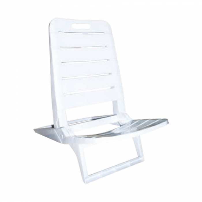 Chaise de plage blanche Maracana
