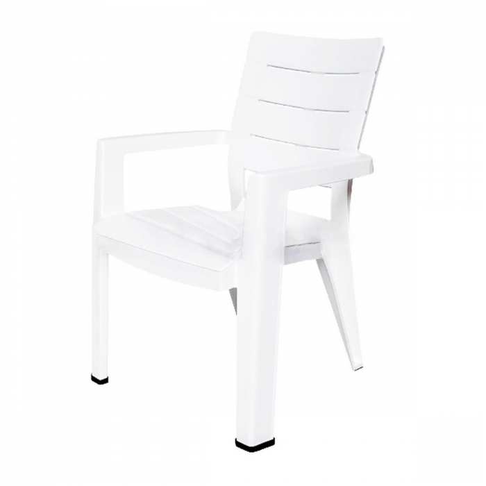 Chaise avec accodoires blanc Marina