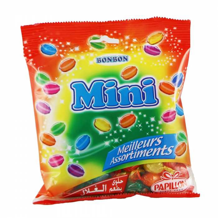 Bonbons Mini funy fruits candies