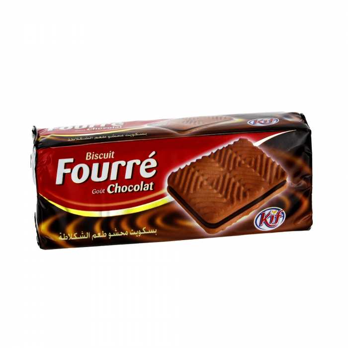 Biscuits fourrés chocolat