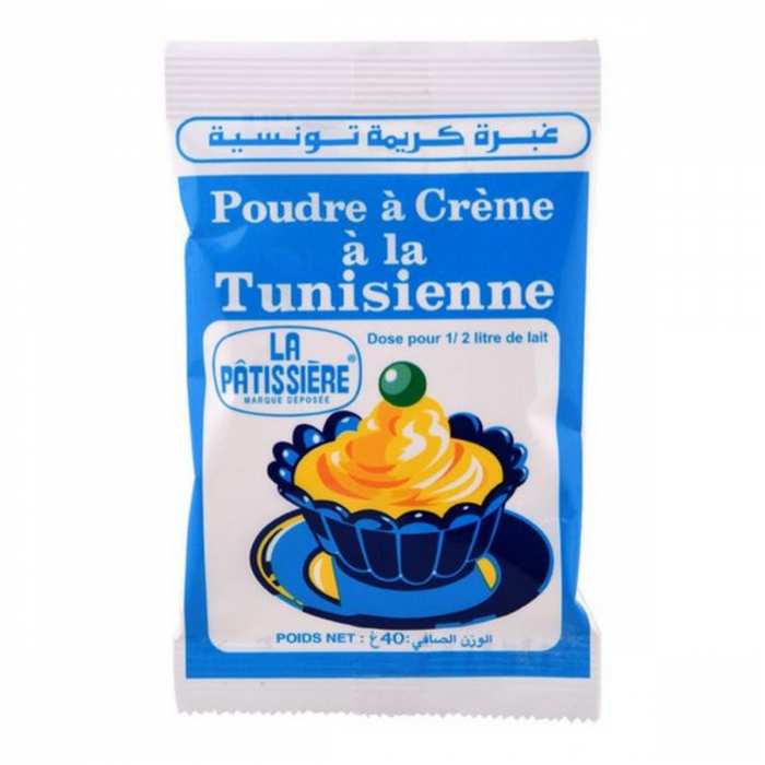 Crème pâtissière à la tunisienne