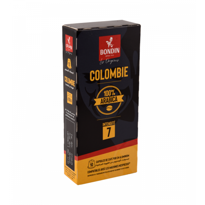 Capsules de café 100% arabica colombie
