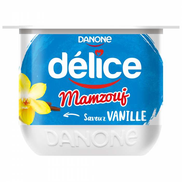 Yaourt aromatisé Mamzouj vanille