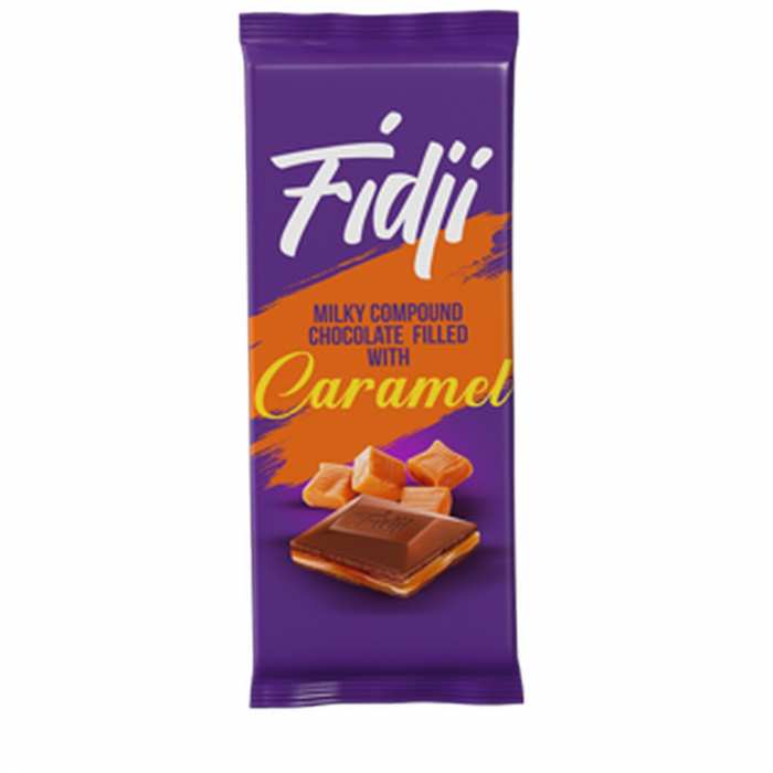 Chocolat fourré au caramel FIDJI
