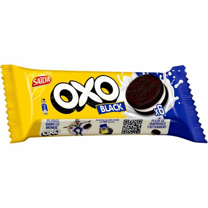 Biscuit fourrés OXO black