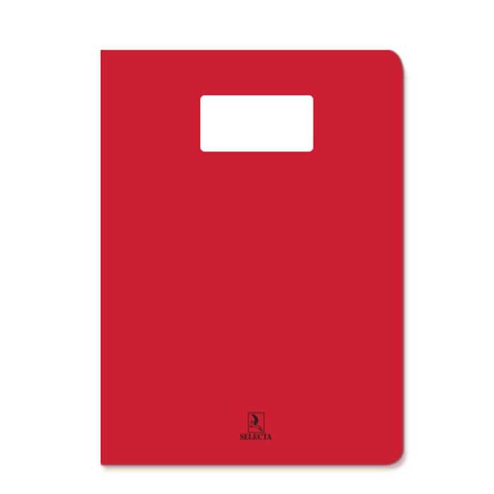 Cahier piqure 96 pages rouge