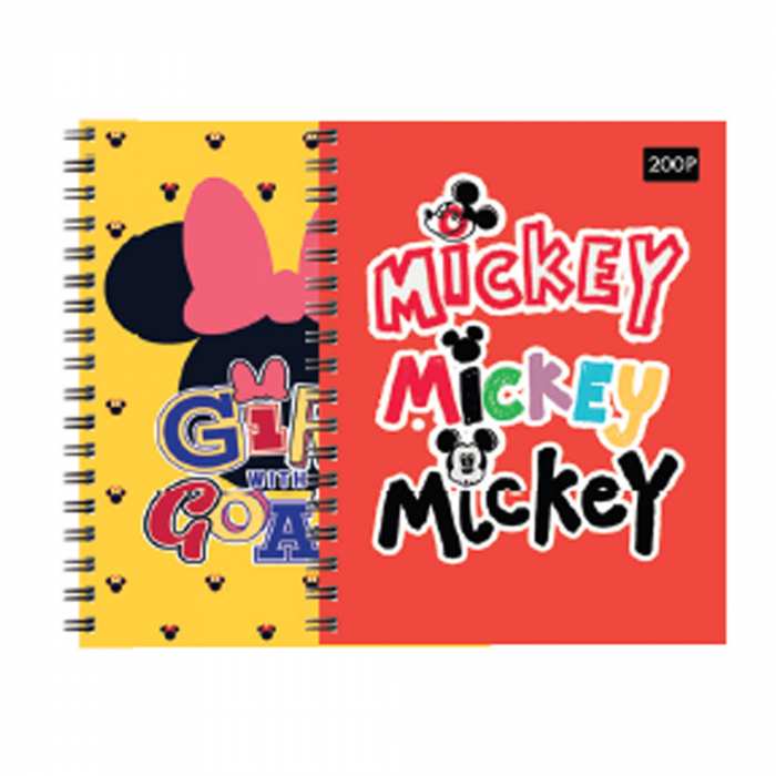 Cahier wiro Fantaisie Disney - 200 pages
