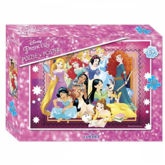 Disney Princess - Puzzles 100 pièces