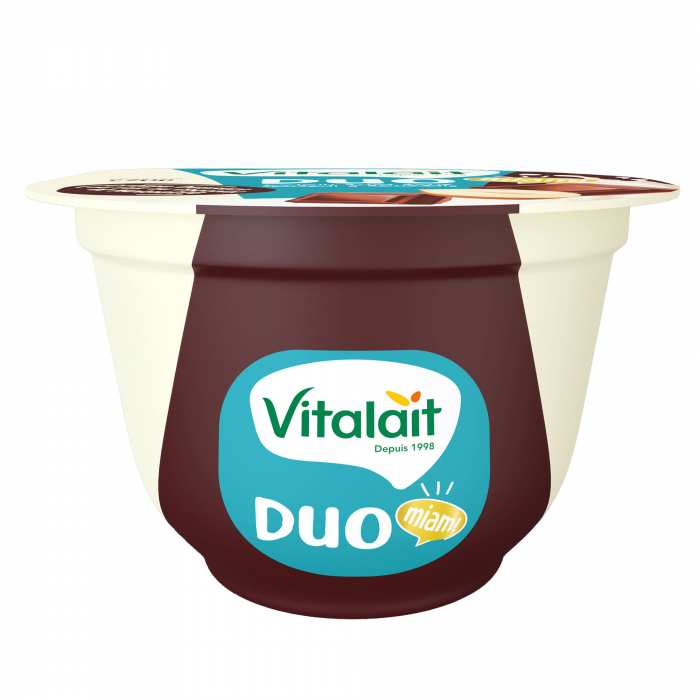 Crème dessert Dolce Duo chocolat noisette