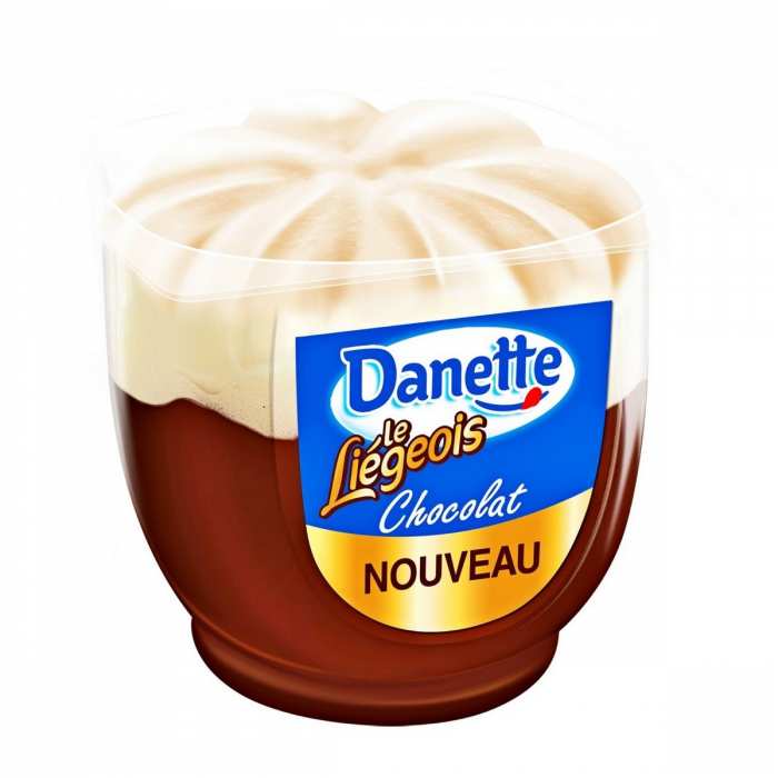 Crème dessert Danette Liégeois chocolat