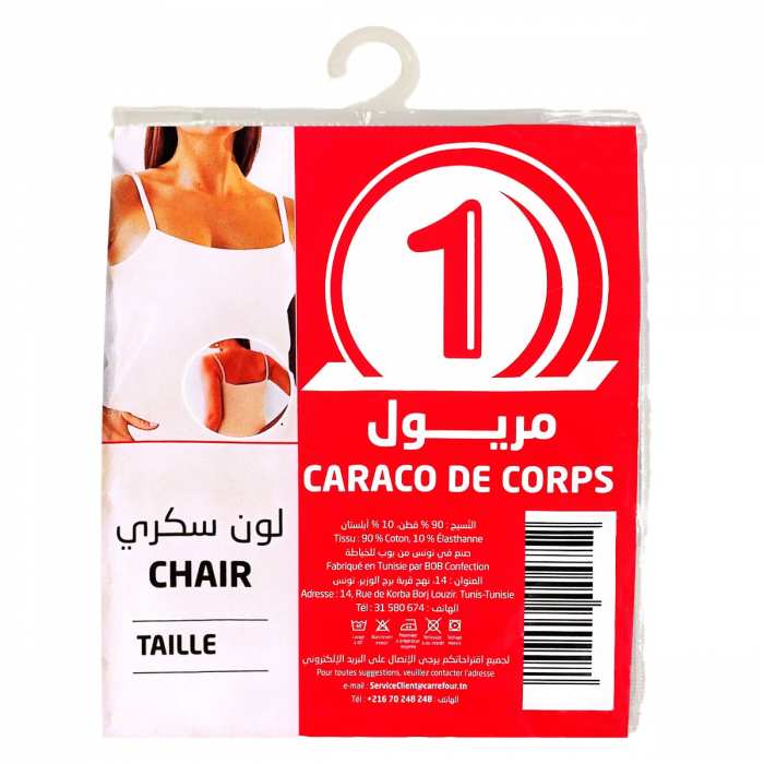 Caraco de corps Chair XXL