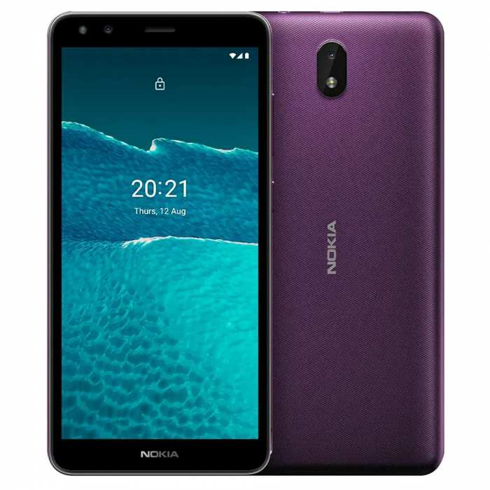 Smartphone 5.45" C1 2ème édition 16Go/1Go violet Nokia
