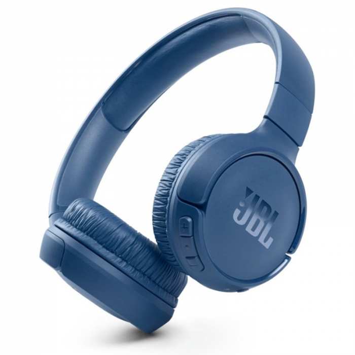 Casque audio supra-auriculaire sans fil Bluetooth bleu