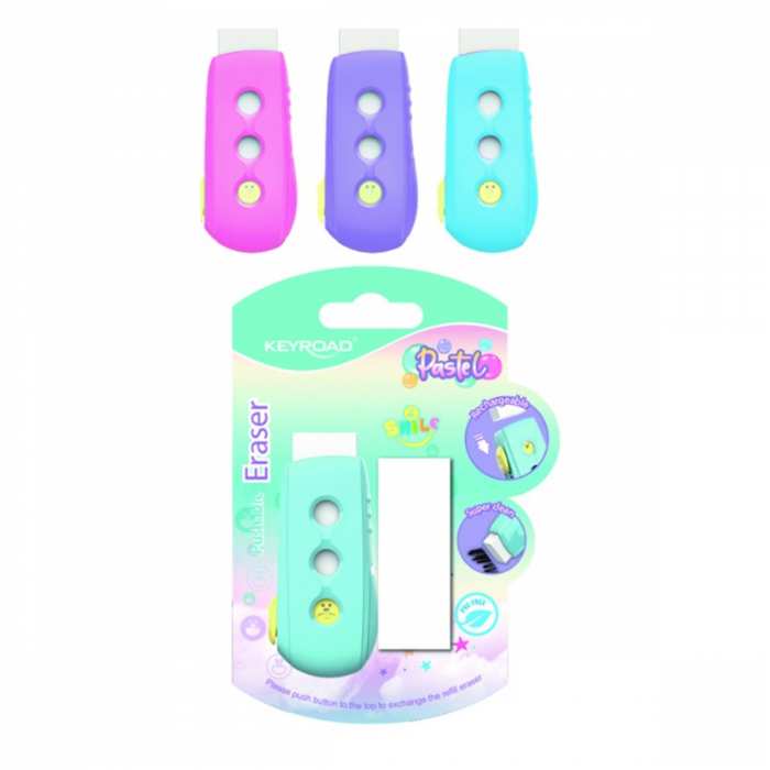 Gomme cutter + Recharge Pastel