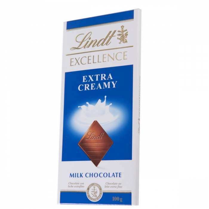 Chocolat au lait Lindt Excellence extra crémeux 