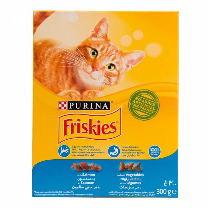 Aliments pour chats adultes au saumon Friskies